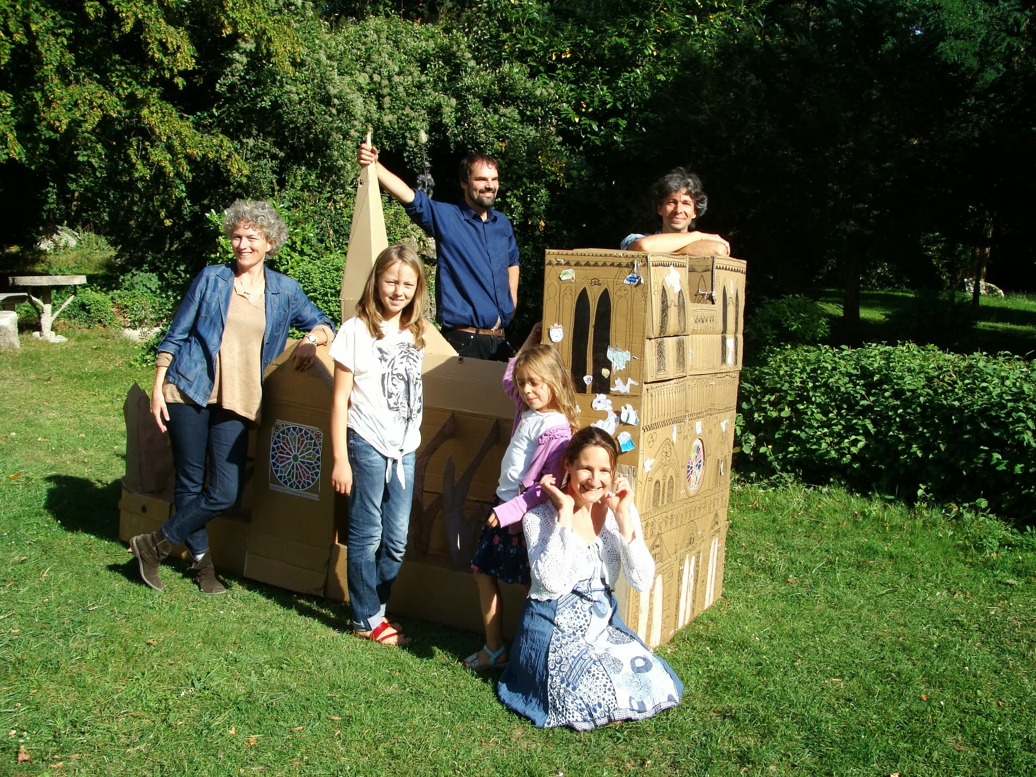 Our cardboard cathedral